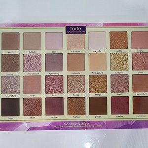 New Limited Edition Tarte Full Bloom Amazonian Clay 28 Shadow Eye Palette